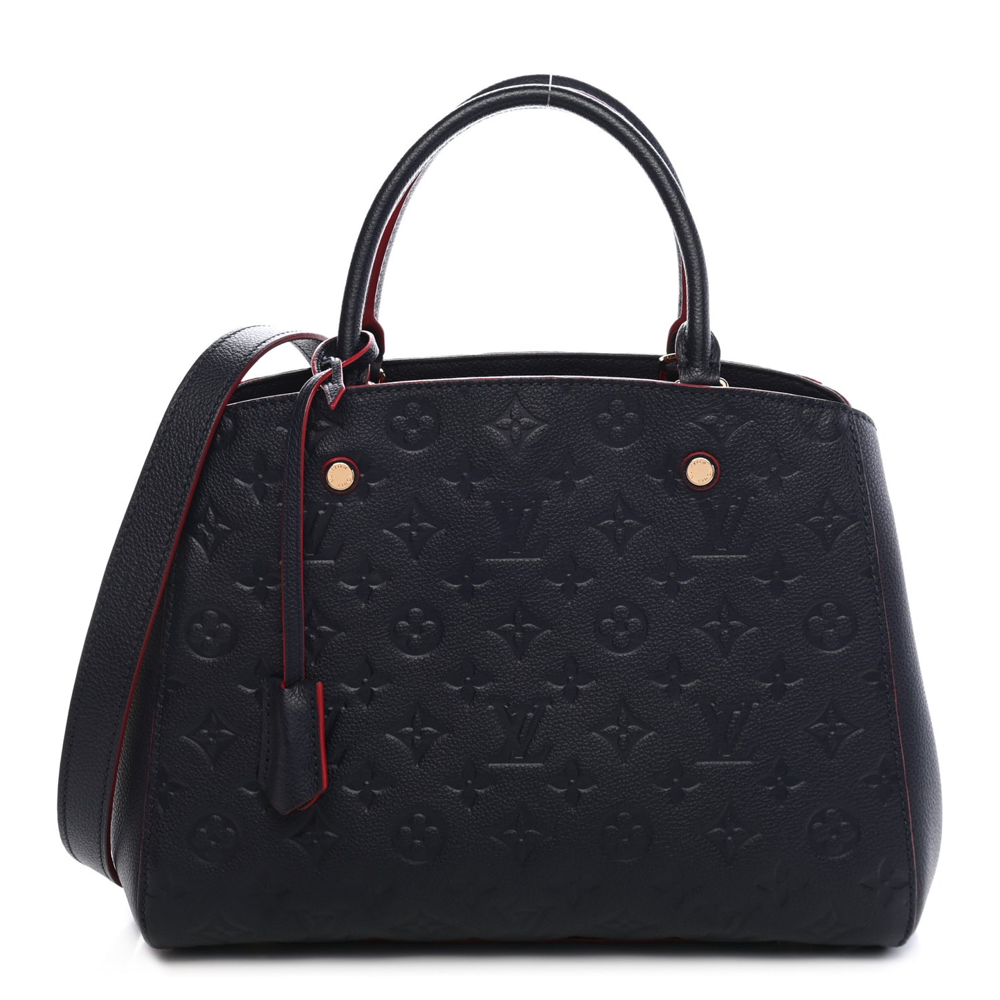 Empreinte Montaigne MM Marine Rouge