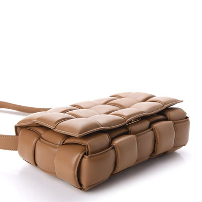 Bottega Veneta Nappa Maxi Intreccio Padded Cassette Crossbody Bag Caramel 4 of 9