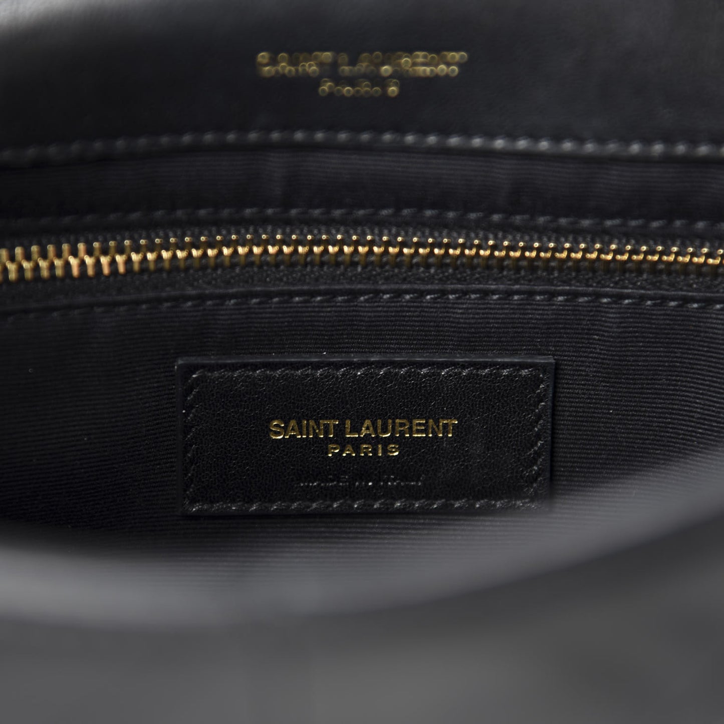 Lambskin Patchwork Monogram Medium Jamie Black
