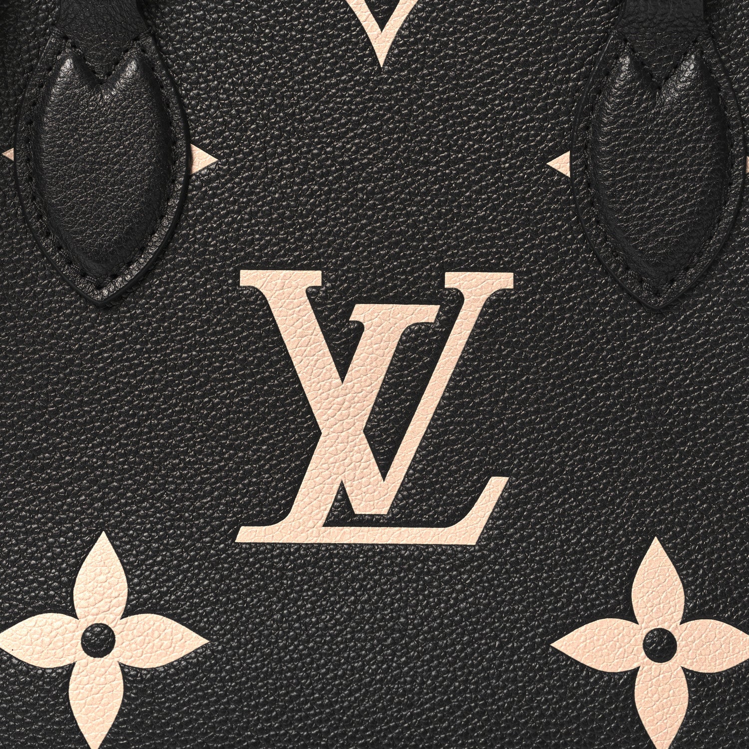 Louis Vuitton Empreinte Monogram Giant Onthego PM Black Beige 7 of 10