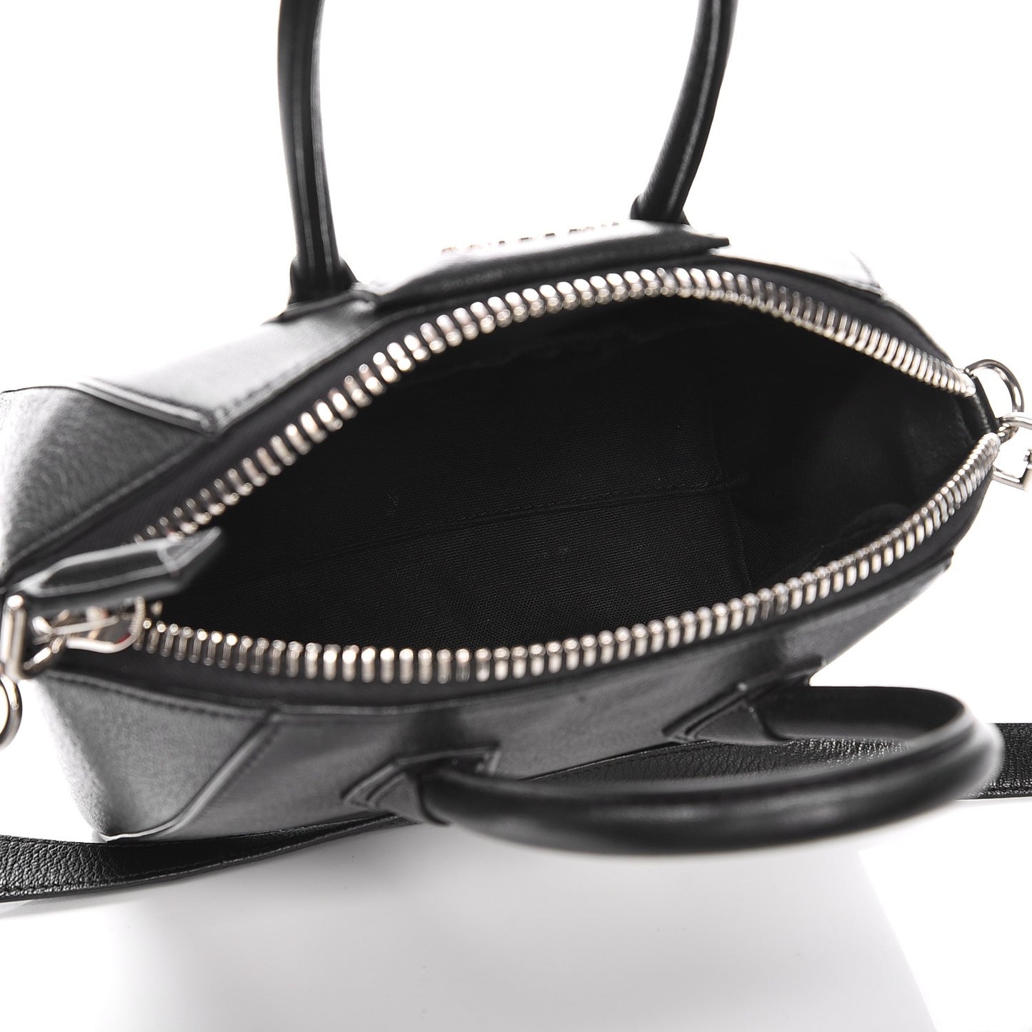 Sugar Goatskin Mini Antigona Black