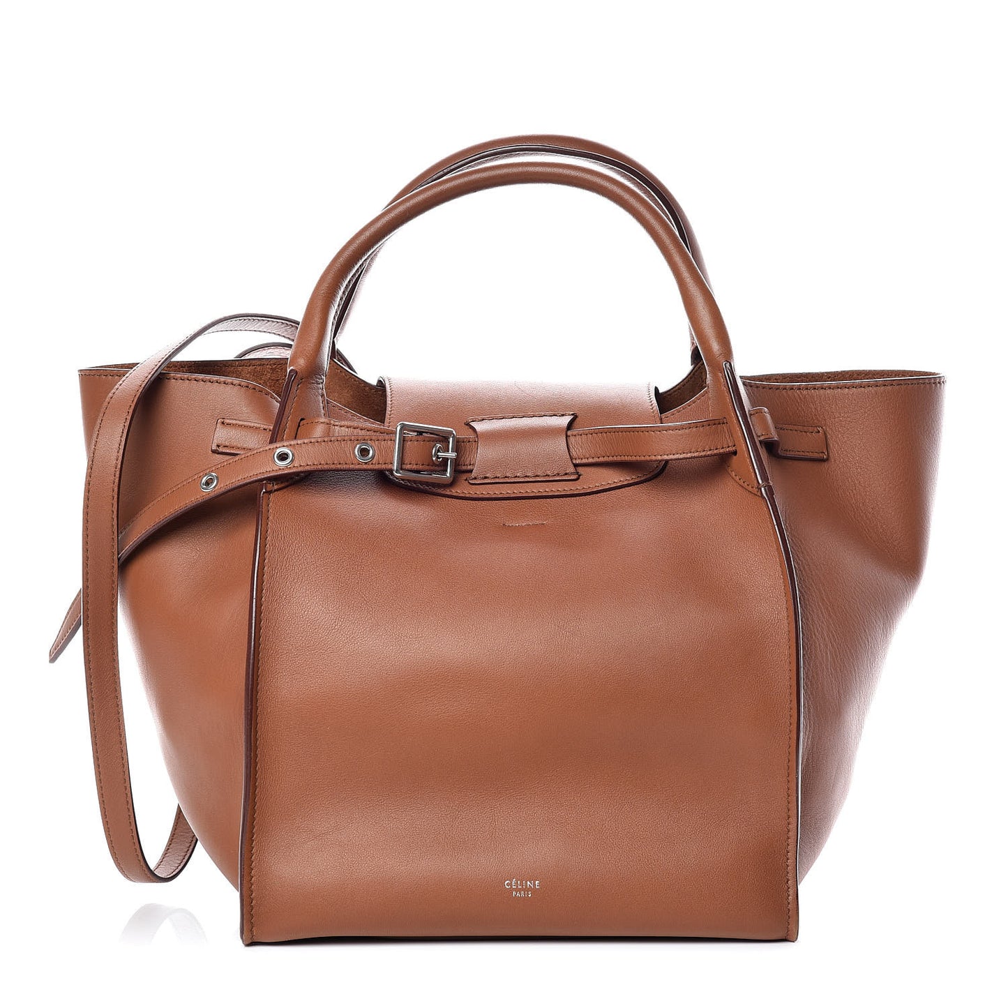 Smooth Calfskin Small Big Bag Tan