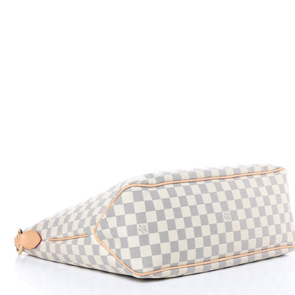Louis Vuitton Damier Azur Delightful MM Rose Ballerine 4 of 12
