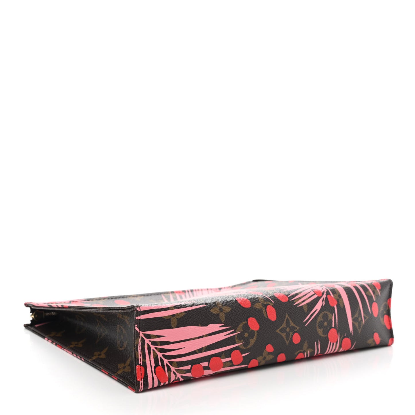Monogram Jungle Dots Toiletry Pouch 26 Sugar Pink Poppy