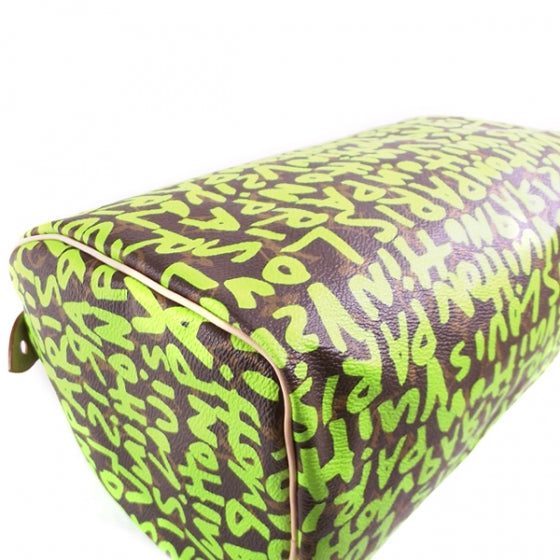 Monogram Graffiti Speedy 30 Green