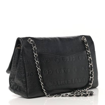 Chanel Calfskin Unlimited Jumbo Double Flap Black 3 of 22