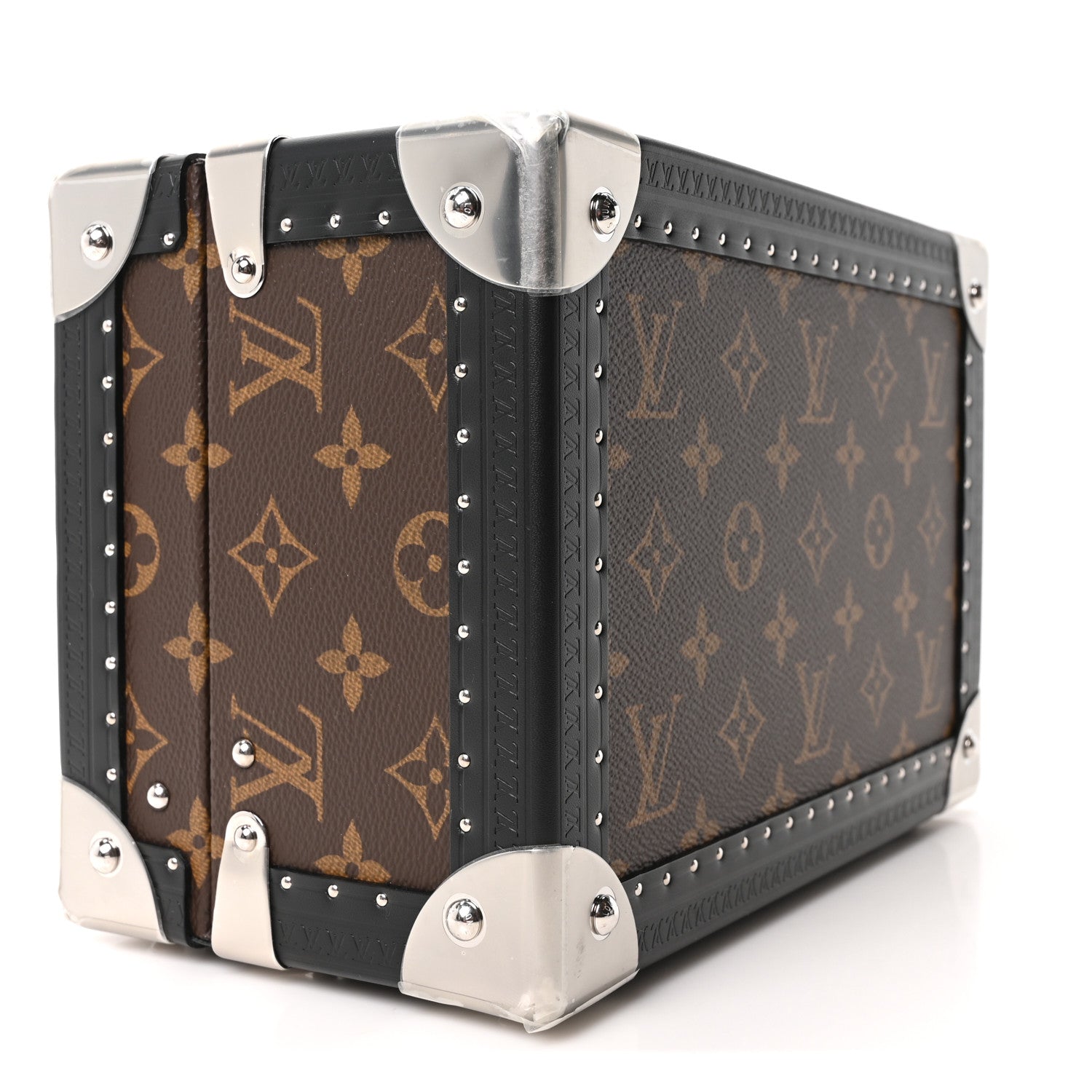 Louis Vuitton Monogram Macassar Coffret Tresor 24 Jewelry Case 7 of 9