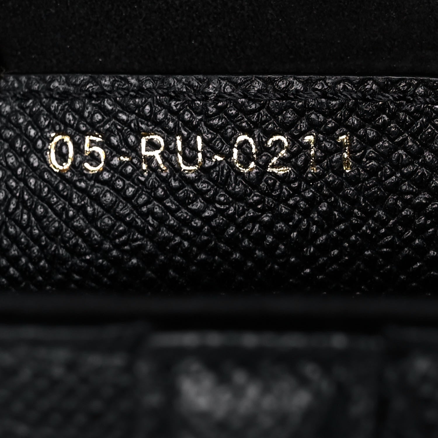 Christian Dior Grained Calfskin Saddle Bag Black 7 of 13