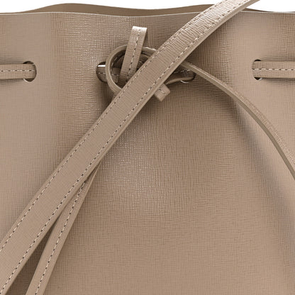 Mansur Gavriel Saffiano Mini Mini Bucket Bag Beige 8 of 10