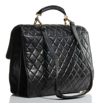 Chanel Lambskin Briefcase Laptop Bag 3 of 6