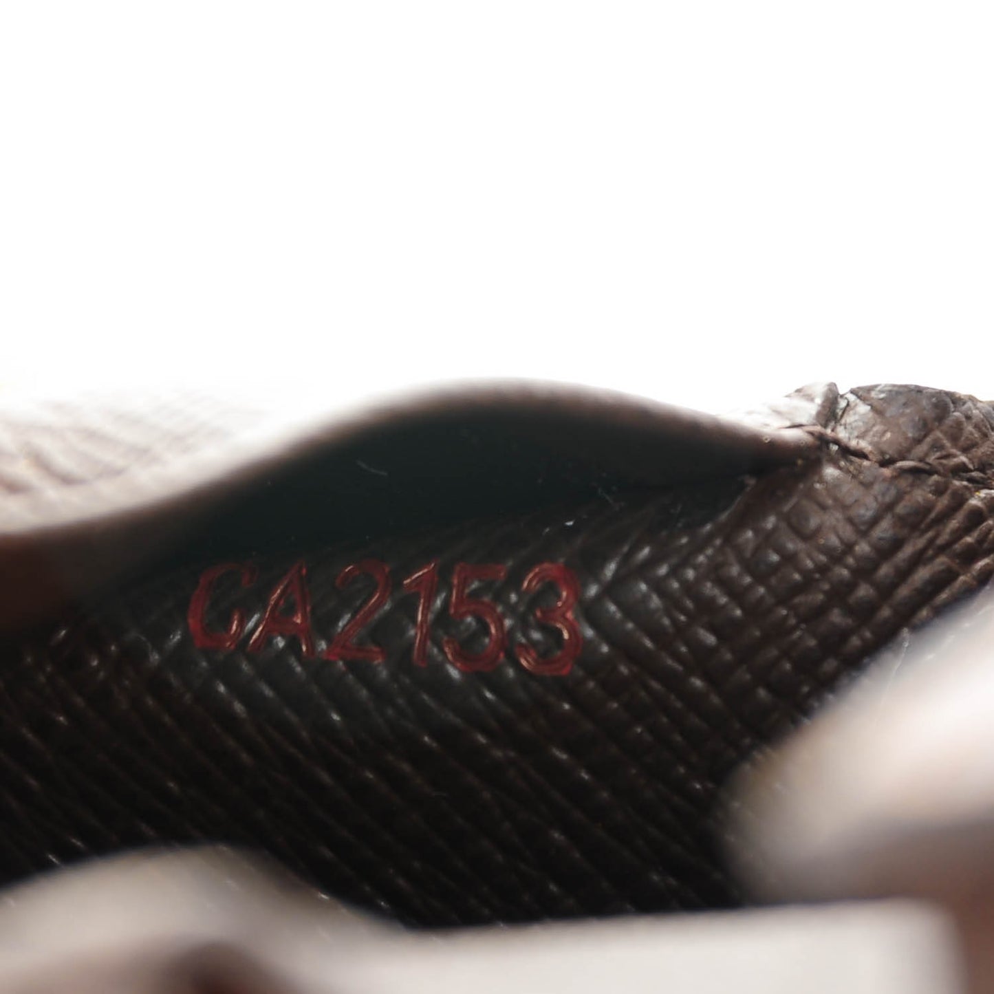 Damier Ebene Business Card Holder
