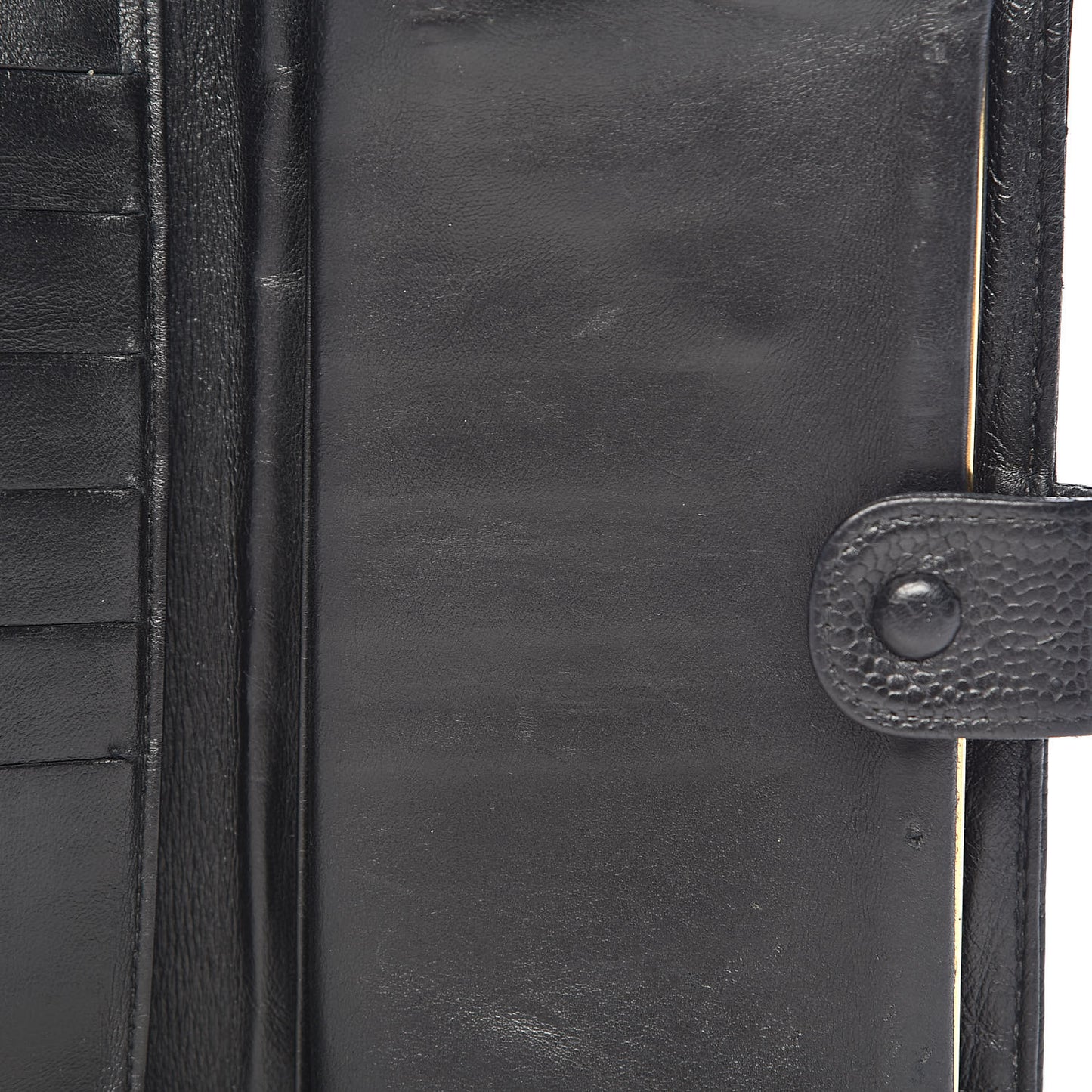 Caviar Timeless CC French Wallet Black