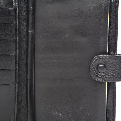 Chanel Caviar Timeless CC French Wallet Black 10 of 10
