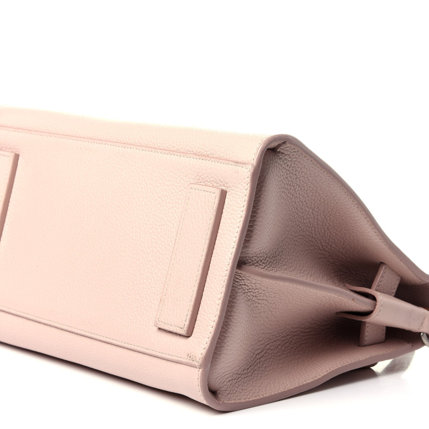 Grained Calfskin Baby Sac De Jour Souple Marble Pink