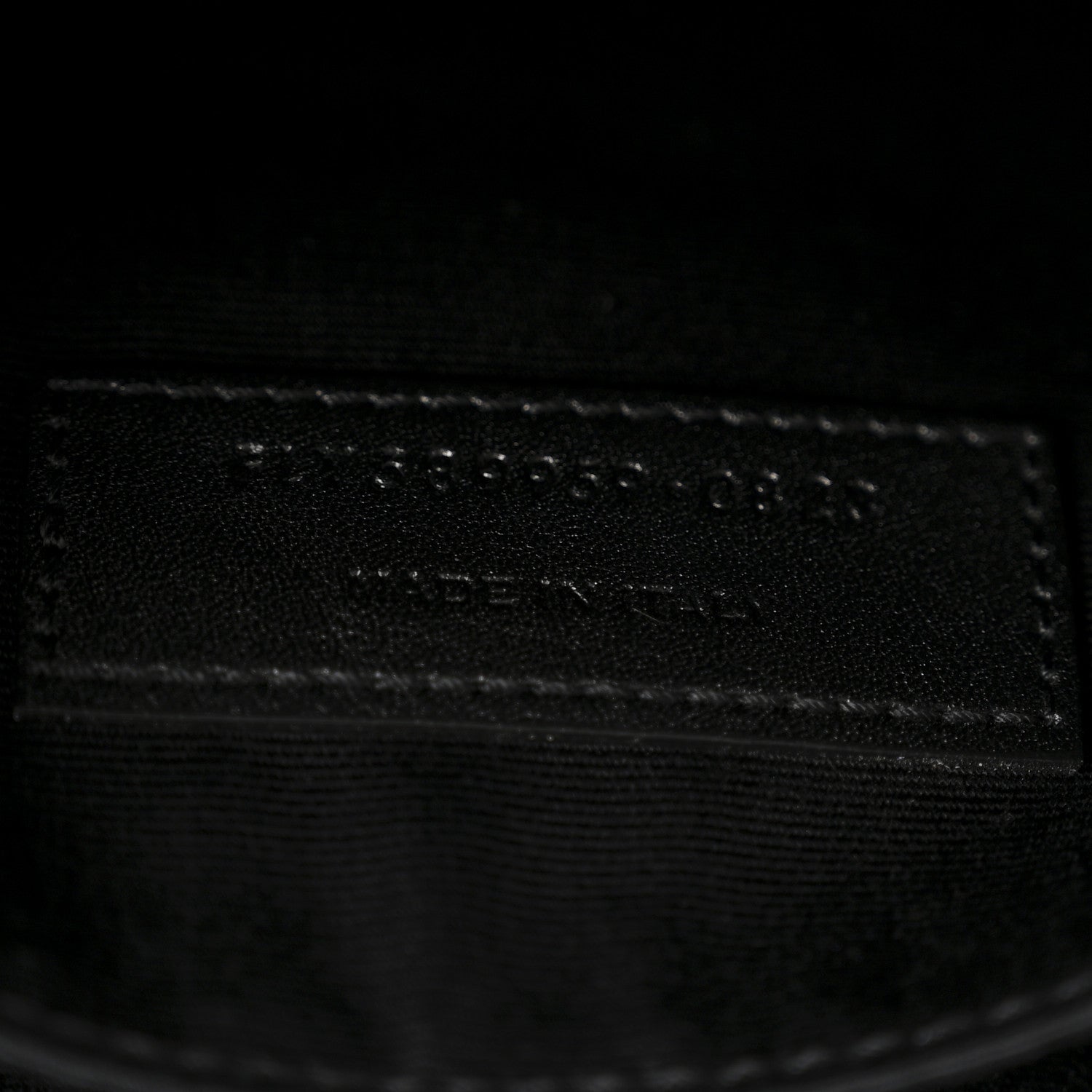 Saint Laurent Grain De Poudre Monogram Belt Bag Black 7 of 11
