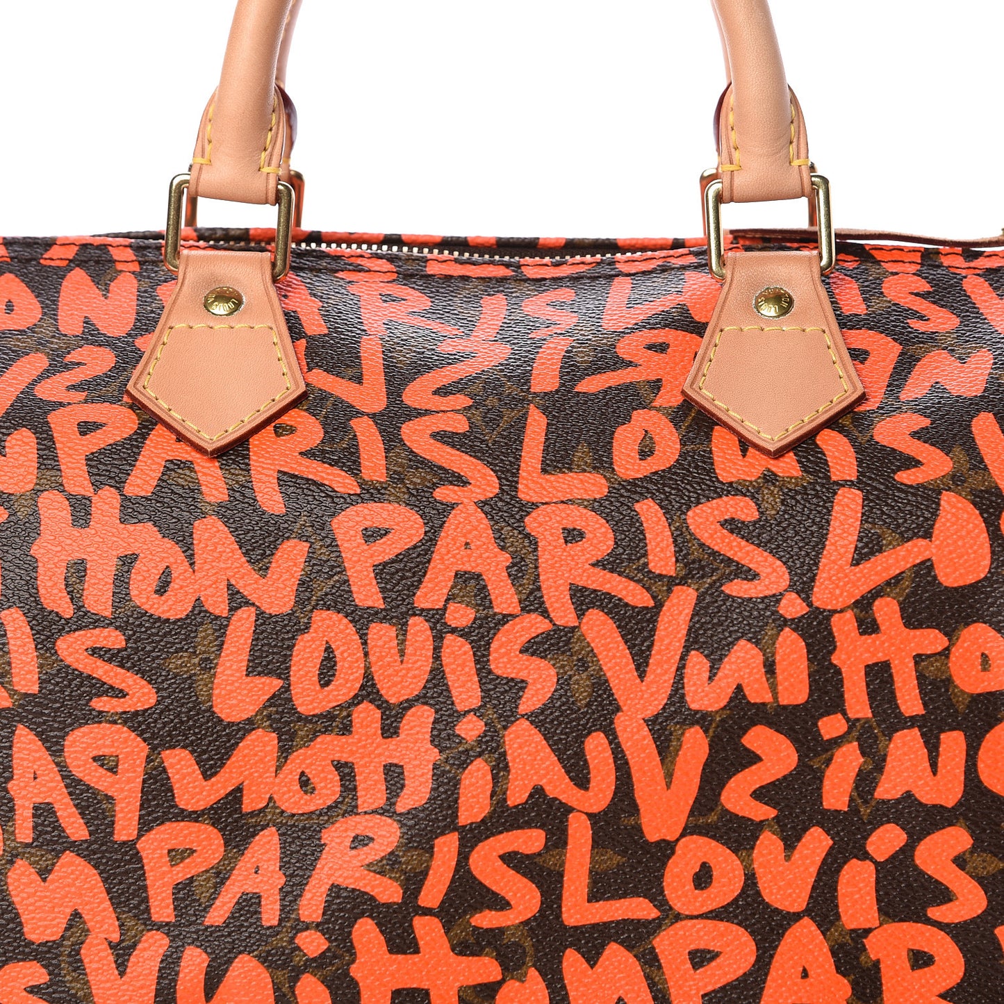 Monogram Graffiti Speedy 30 Orange