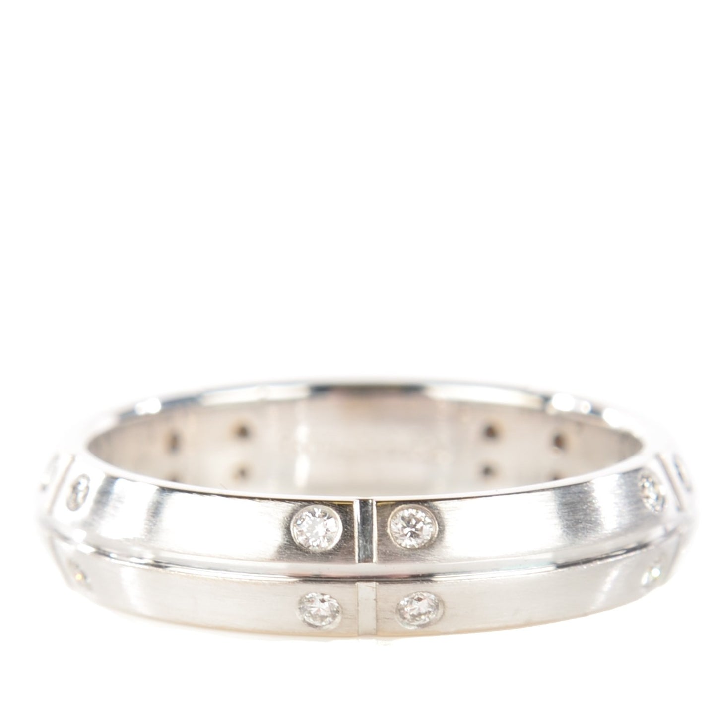 18K White Gold Diamond Streamerica Ring 10