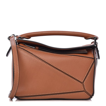 Loewe Calfskin Mini Puzzle Bag Tan 1 of 9