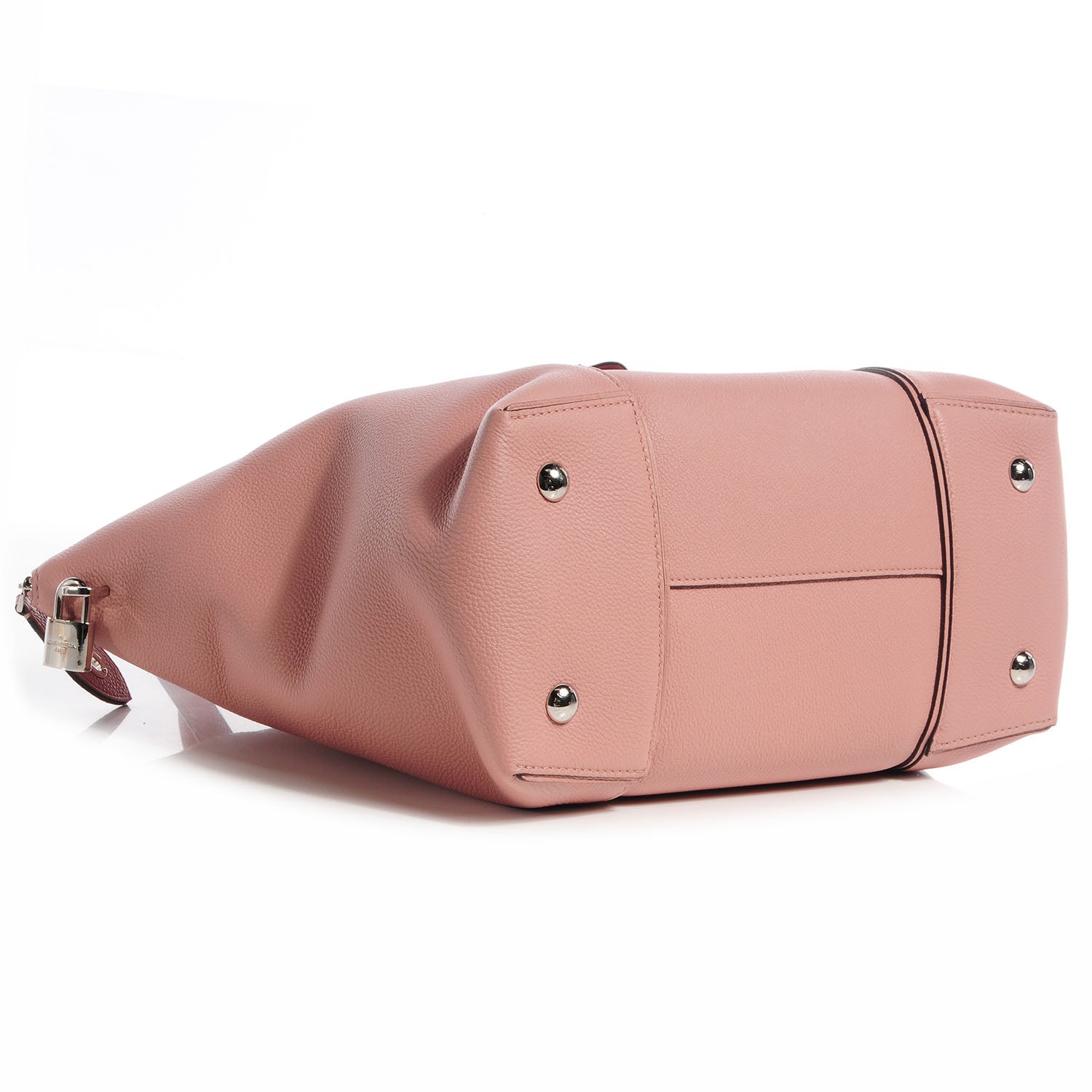 Louis Vuitton Veau Cachemire Soft Lockit MM Magnolia 4 of 9