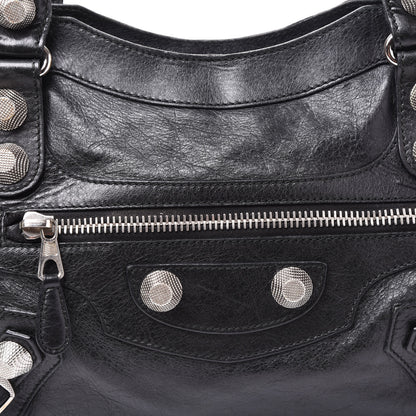 Balenciaga Agneau Giant 21 Silver Hardware City Black 8 of 9
