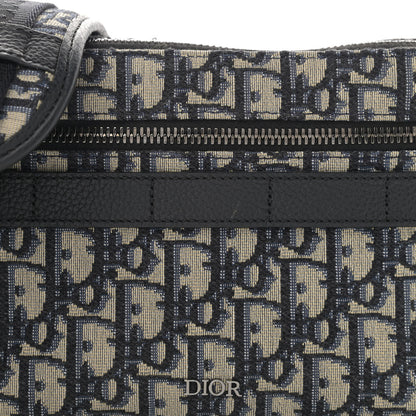 Christian Dior HOMME Oblique Safari Messenger Blue 8 of 8