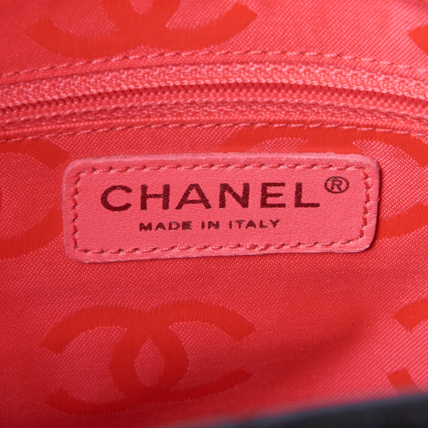 Chanel Calfskin Quilted Large Cambon Tote Black White 9 of 11