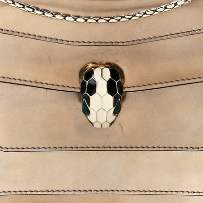 Bulgari Metallic Calfskin Serpenti Forever Crossbody Bag Bronze 10 of 13