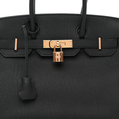 Hermes Togo Birkin 30 Black 9 of 12