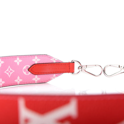Louis Vuitton Monogram Escale Bandouliere Shoulder Strap Rouge 3 of 4