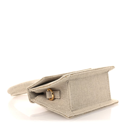 Jacquemus Linen Le Chiquito Light Greige 4 of 12