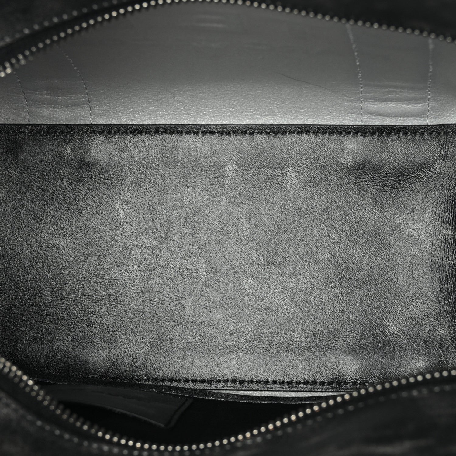 Marc Jacobs Distressed Calfskin Medium The Tote Bag Black 5 of 12