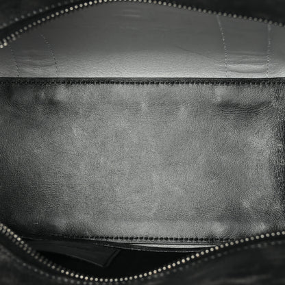 Marc Jacobs Distressed Calfskin Medium The Tote Bag Black 5 of 12