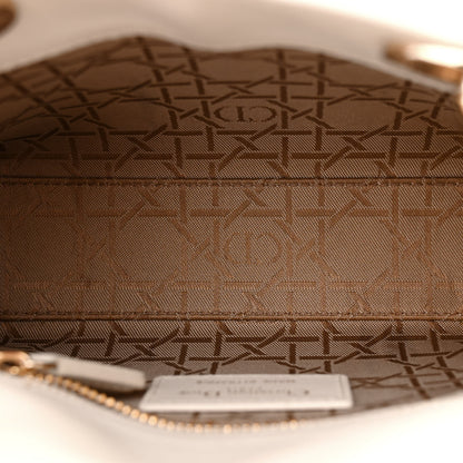 Christian Dior Lambskin Cannage Mini Lady Dior Latte 4 of 14