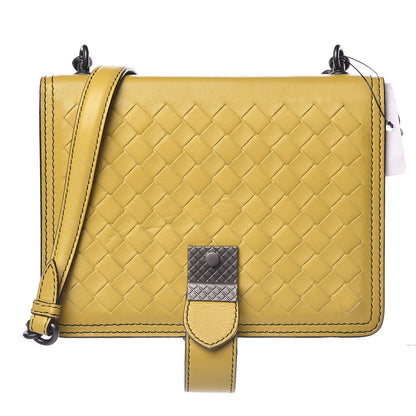 Bottega Veneta Nappa Intrecciato Chain Wallet Luteous 1 of 11