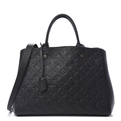Louis Vuitton Empreinte Montaigne GM Black 1 of 11