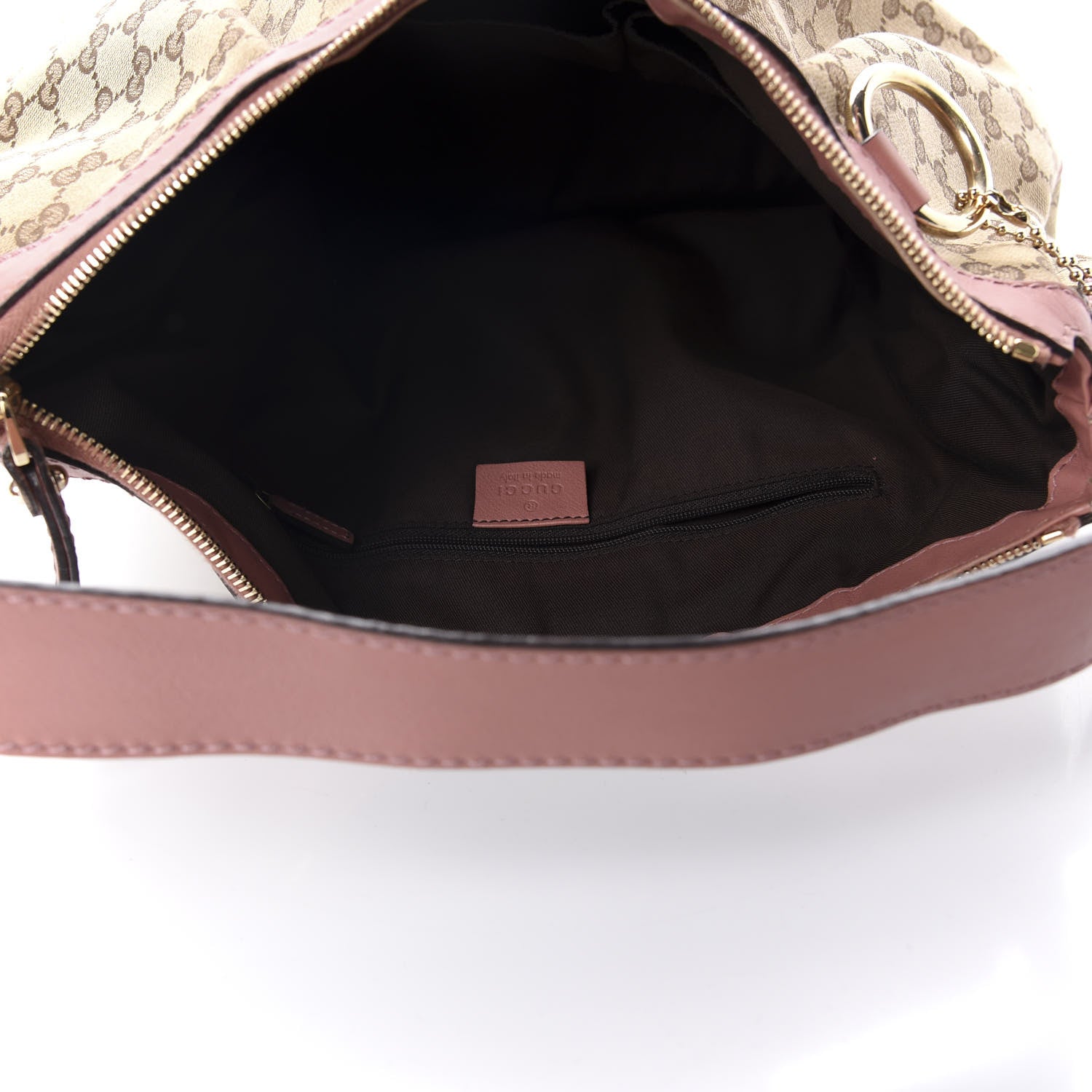 Gucci Monogram Medium Sukey Hobo Pink 4 of 13