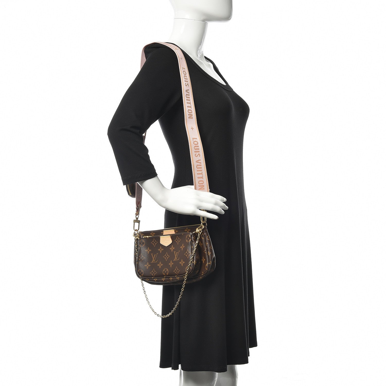 Louis Vuitton Monogram Multi Pochette Accessories Rose Clair 2 of 12