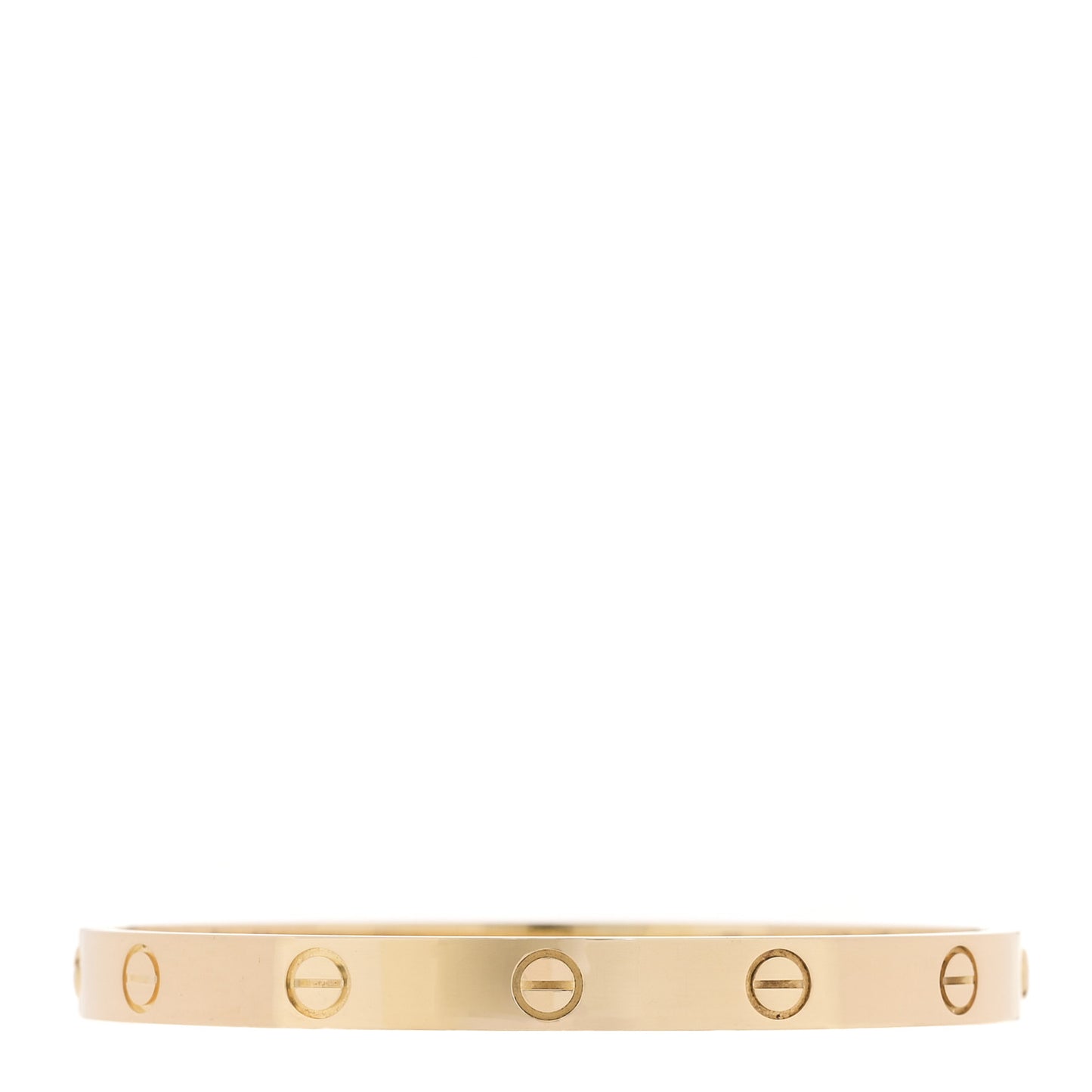 18K Yellow Gold LOVE Bracelet 17