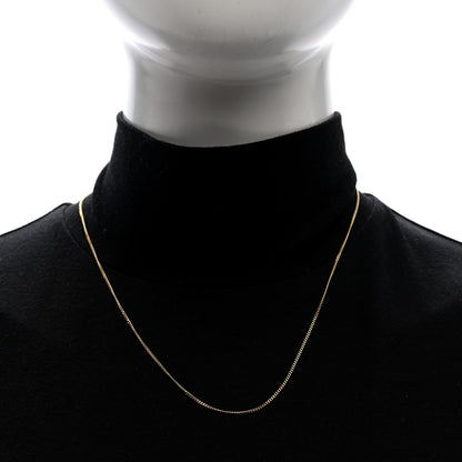 Cartier 18K Yellow Gold Chain Necklace 19" 2 of 5
