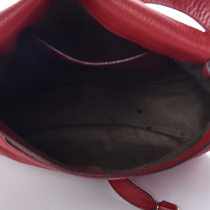 Chloe Calfskin Medium Marcie Round Crossbody Bag Red 7 of 11