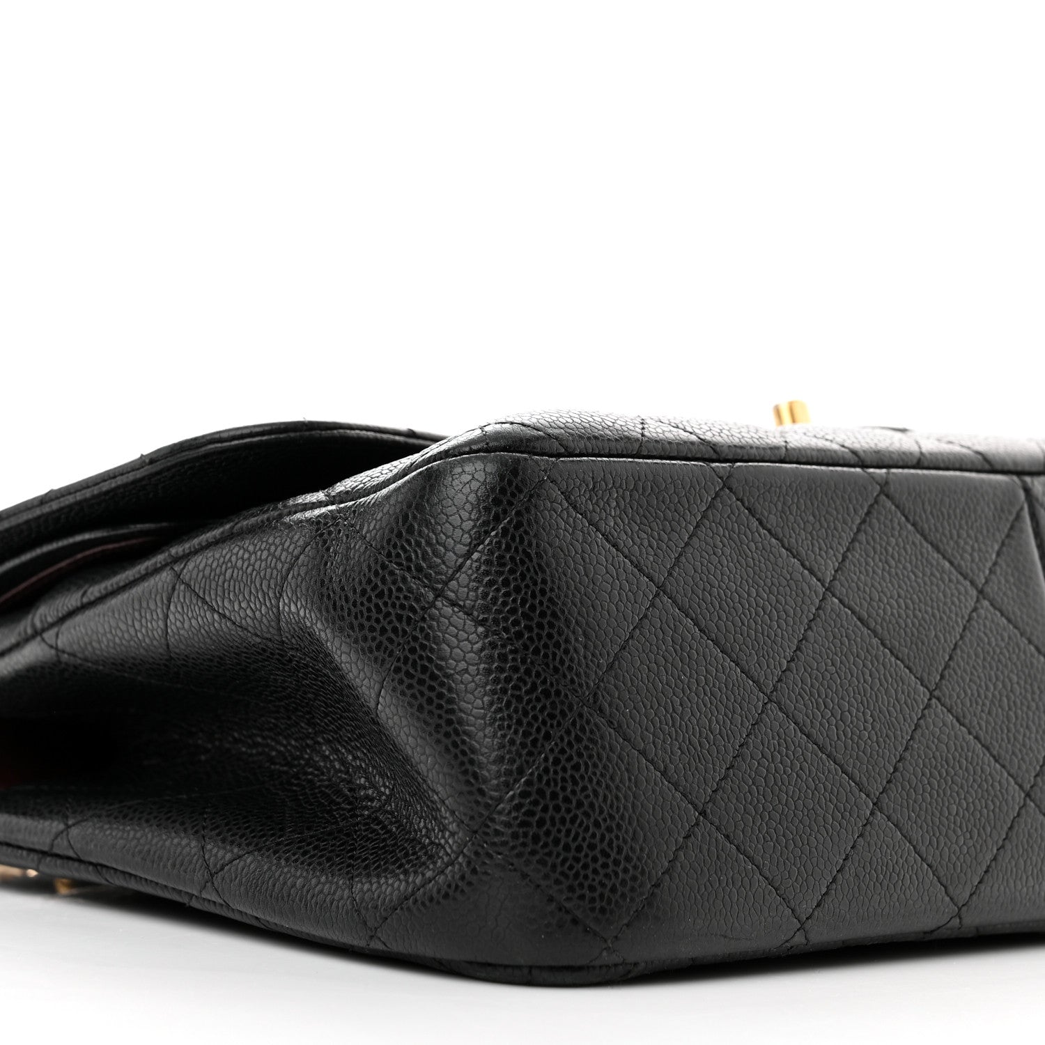 Chanel Caviar Quilted Jumbo Double Flap Black 9 of 13