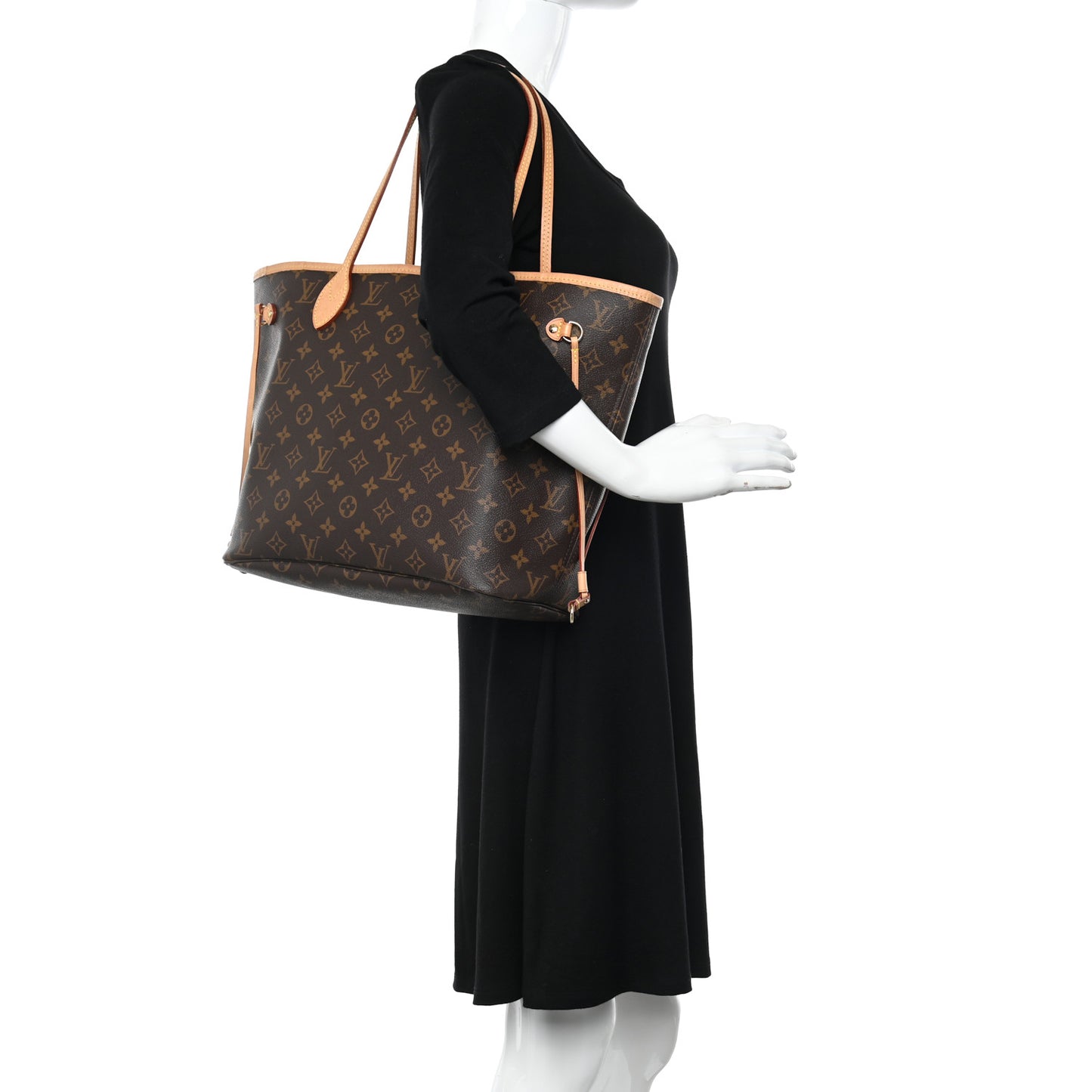 Monogram Neo Neverfull MM Pivoine