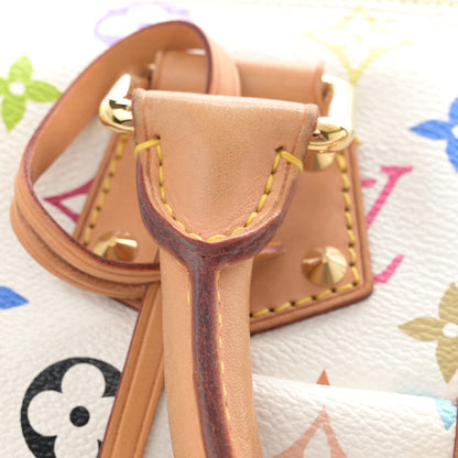 Louis Vuitton Monogram Multicolor Speedy 30 White 10 of 11