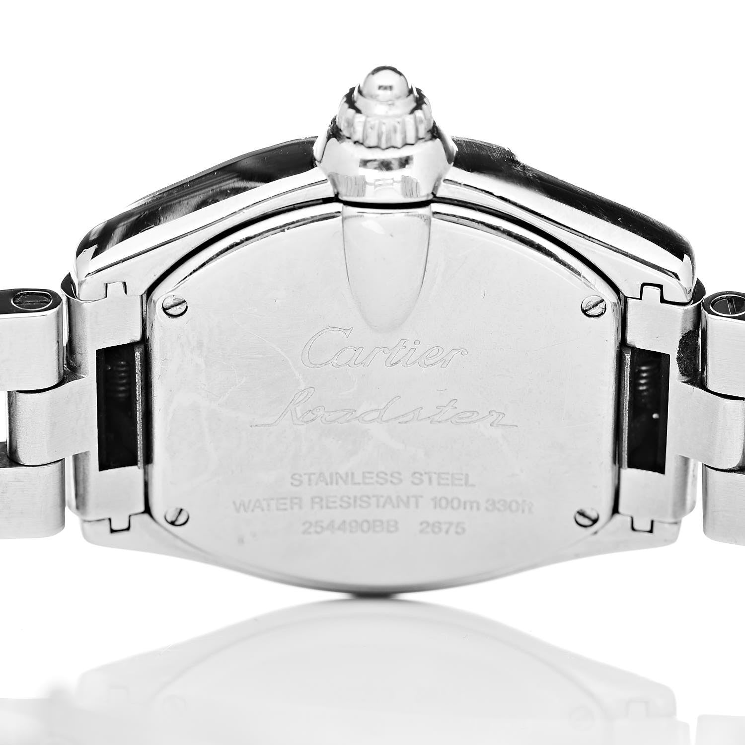 Cartier Stainless Steel 31mm Roadster Quartz Watch 5 of 9