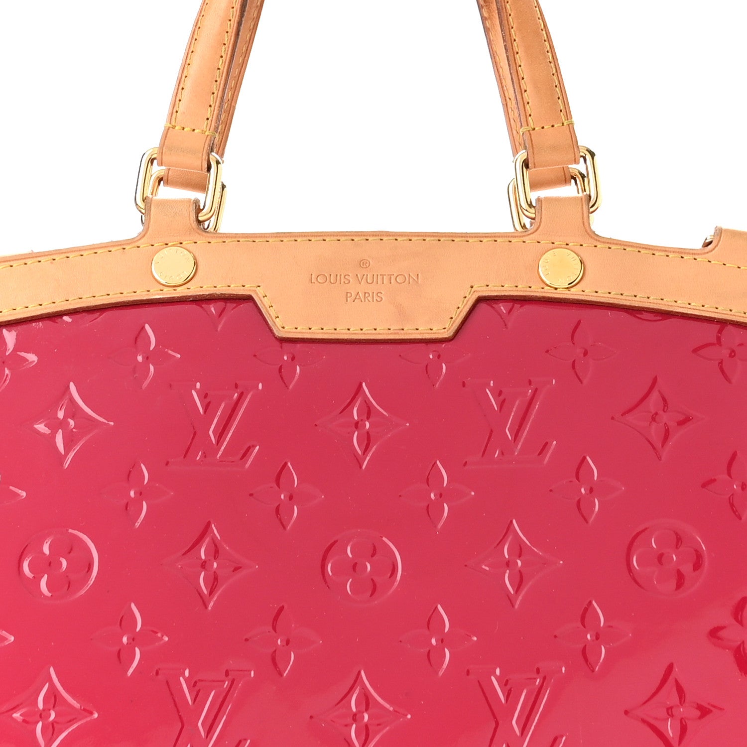 Louis Vuitton Vernis Brea MM Rose Indien 7 of 10