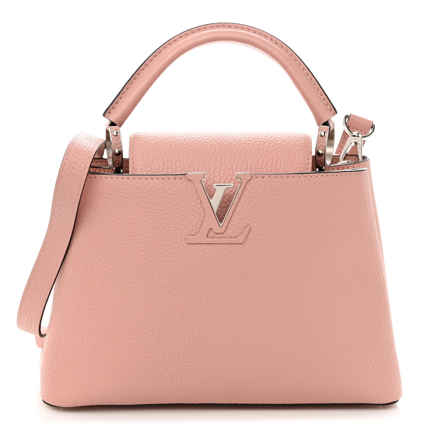 Louis Vuitton Taurillon Capucines BB Magnolia 1 of 10