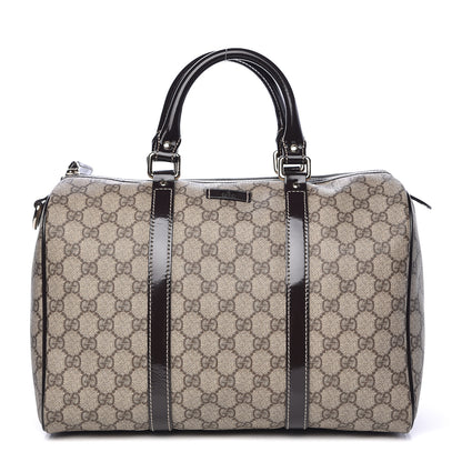Gucci GG Plus Monogram Medium Joy Boston Dark Brown 1 of 10