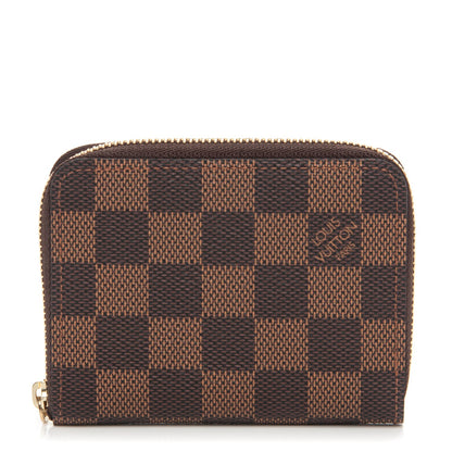 Louis Vuitton Damier Ebene Zippy Coin Purse 1 of 7