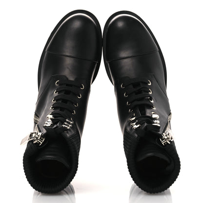 Christian Louboutin Calfskin Quilted En Hiver Boots 39.5 Black 2 of 14