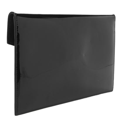 Saint Laurent Patent Calfskin Monogram Uptown Clutch Black 3 of 8